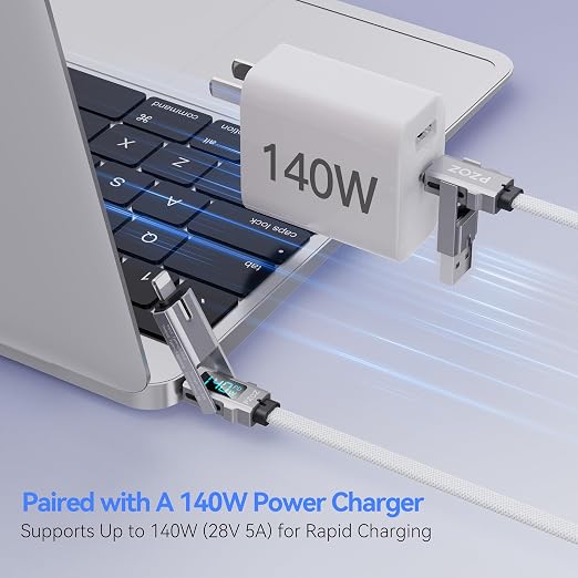 pzoz 4-in-1 USB C Fast Charging Cable - Image 4