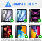 Nillkin iPad Air 13 inch Case Keyboard, Slide Camera Cover, iPad Pro 12.9 - Image 2