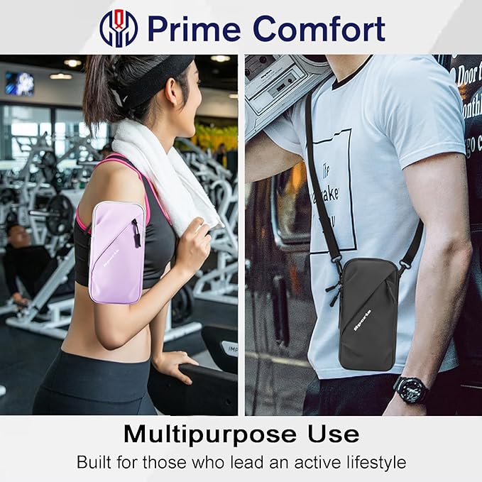 Phone Holder Arm Bands, Small Crossbody Shoulder Holsters Bag - Image 6