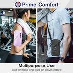 Phone Holder Arm Bands, Small Crossbody Shoulder Holsters Bag - Image 6