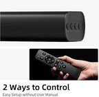 Sound Bars for TV 16-inch, Cinematic TV Sound Bar - Image 5