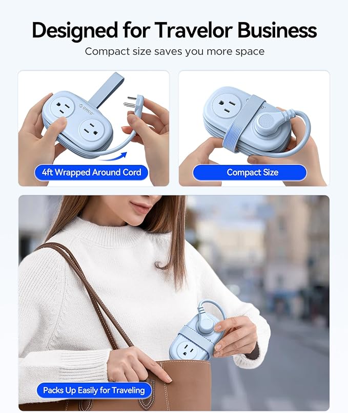 ORICO Blue Travel Power Strip PD20W - Image 5