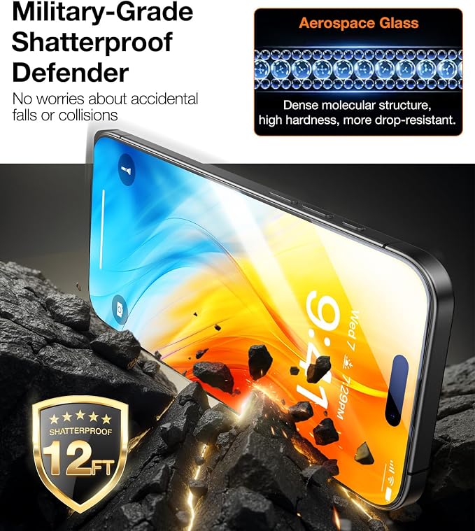 TORRAS Military-Grade Shatterproof - Image 3