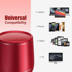 INSMY Small Bluetooth Speaker, Waterproof Mini Portable Wireless Speaker - Image 8