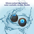 Silicone Replacement Earbud Tips Earbud Covers Fit - Image 5