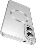 Magnetic for Samsung Galaxy S25 Edge Case Slim Soft Silicone Bumper Shockproof by LEKEVO