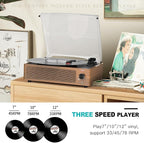 Retro Record Player for Vinyl - Image 4