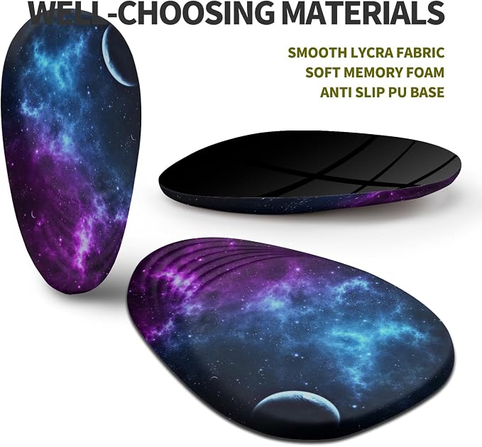 Hokafenle Ergonomic Mouse Pad Wrist Support, Terraced Slope Carpal Tunnel Wrist - Image 6