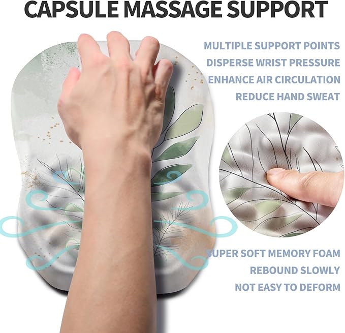 Ergonomic Raised Mouse Pad Wrist Support - Image 3