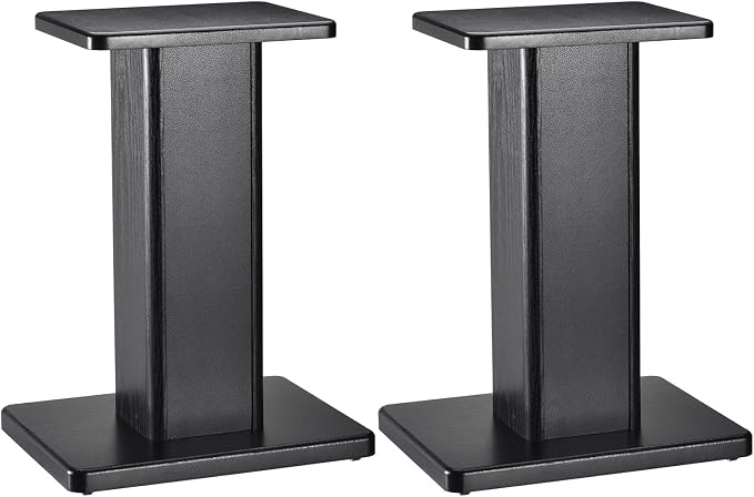 MECCANIXITY Wood Speaker Stands, 2 Pack 15.7 Inch Universal Speaker Stand by MECCANIXITY