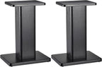 MECCANIXITY Wood Speaker Stands, 2 Pack 15.7 Inch Universal Speaker Stand by MECCANIXITY