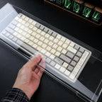Cabilock Keyboard Dust Cover Desktop Monitor Plate Holder Clear Keyboard Stand - Image 3