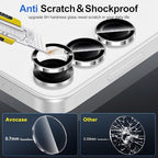for Samsung Galaxy S25 Plus Camera Lens Protector, Individual Metal Ring - Image 3