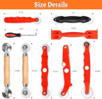 Screen Repair Tool, Window Roller, Spline Installer, 9 in 1 Window Installation - Image 2