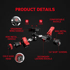 IFOOTAGE Magic Arm Clamp MA3-4, 7 Inches Adjustable Friction Power Articulating - Image 3