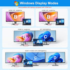 USB C Laptop Docking Station Dual Monitor HDMI - Image 3