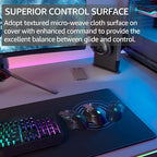 KTRIO Large Gaming Mouse Pad Desk Mat, Superior Micro-Weave Cloth - Image 2