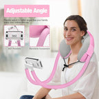MoKo Neck Phone Holder, 360 Rotatable Gooseneck Pillow Stand, Fits 4"-11" - Image 3