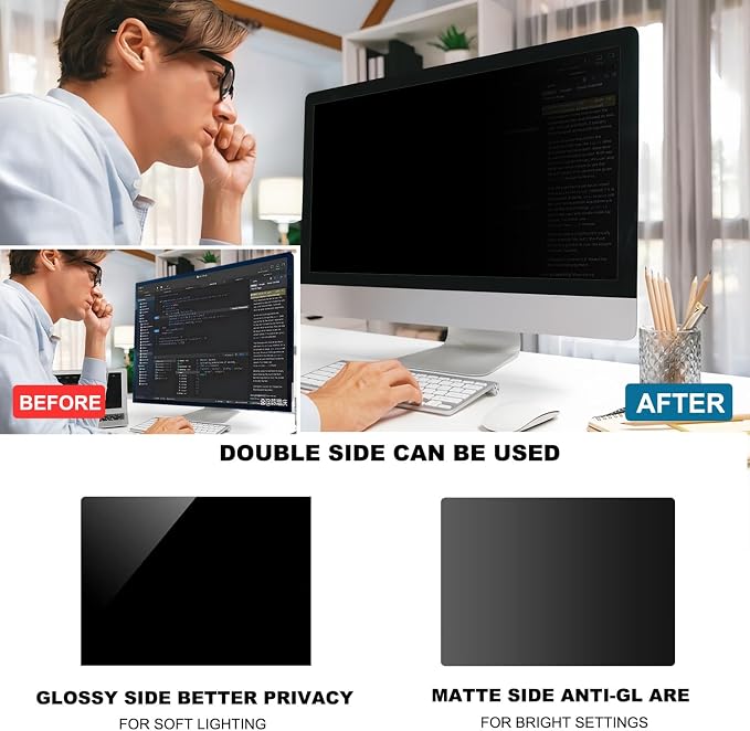 32 Inch Computer Privacy Screen Shield - Image 5