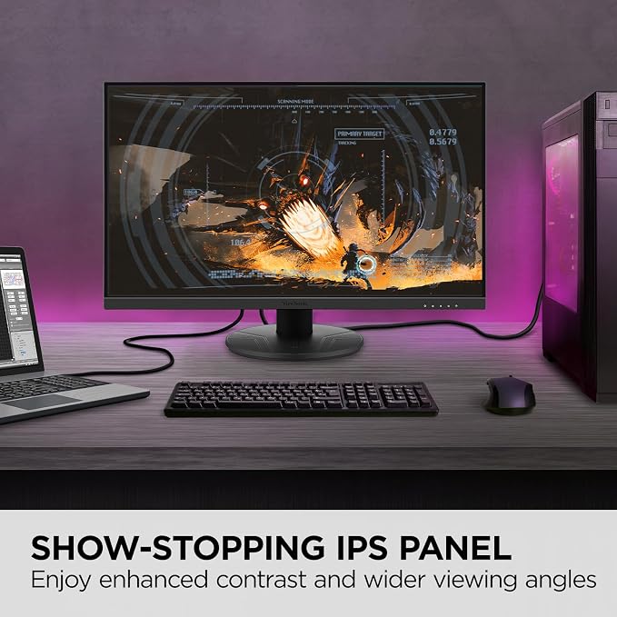 ViewSonic VX2716A 27 Inch 1080p 1ms 120Hz IPS Gaming Monitor - Image 3