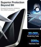 UltraGlass Ultra 9H+ Glass for iPhone 13 Pro Max Privacy Screen Protector Glass - Image 7