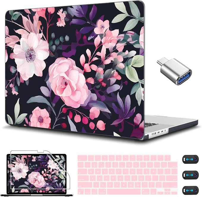 CISSOOK Compatible with MacBook Pro 14 inch Case M4 A3112 A3185 A3401 M3 A2992 by CISSOOK