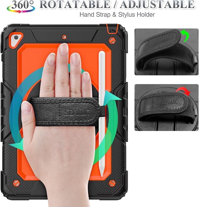 SEYMAC stock Case for iPad 6th / 5th Generation Case/Air 2 / Pro 9.7 inch - Image 2