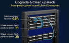 Rapink Patch Cables Cat6 0.5ft, Ethernet Patch Cable 10G Support, Cat 6 Patch - Image 5