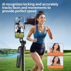 Auto Face Tracking Tripod with 360 Rotation Stand, 70.9" Ai Motion Tracking - Image 2