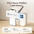 NIIMBOT D11 Bluetooth Label Maker 300 DPI Portable Label Printer - Image 3
