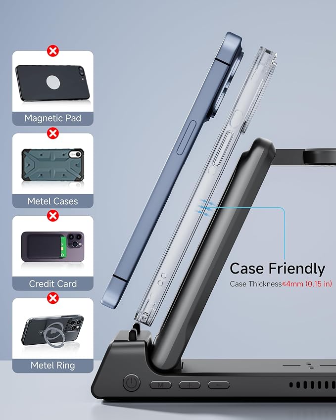 Charging Station for iPhone, SwanScout 703A, Wireless Charger for iPhone - Image 7