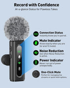 USB C Lavalier Microphone Wireless Mini Mic - Image 4