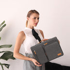 MOSISO 360 Protective Laptop Shoulder Bag, 15-15.6 inch Computer Bags Compatible - Image 6