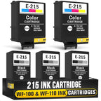 5-Pack Compatible Ink Cartridges – Includes 3 Black and 2 Tri-Color | by Reluen