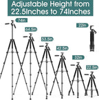 UBeesize 74" Camera Tripod - Image 5