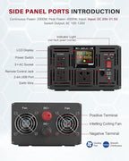 2000 Watt Inverter Pure Sine Wave DC 24V to 110V/120V AC Power Inverters - Image 5