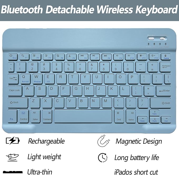 Keyboard Case for iPad 11th 10th Generation - Image 4