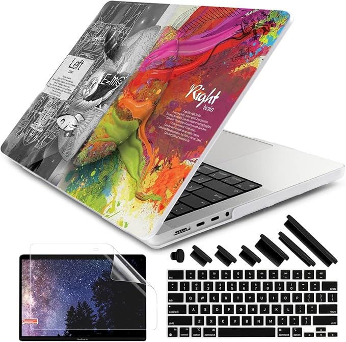 DONGKE for M4 MacBook Pro 16 Inch Case 2024 2023 2021 A3403 A3186 M3 A2991 M2 by DONGKE
