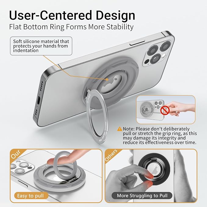 OPSO Magnetic Phone Ring Holder - Image 4