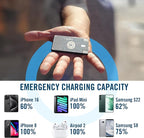 AquaVault ChargeCard – Ultra Slim Emergency Power Bank – Fits in Wallet – USB-C - Image 3