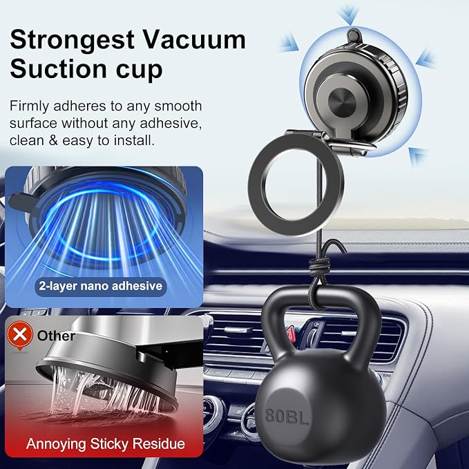 Kairiyard Vacuum Magnetic Phone Holders - Image 5