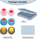 Silicone Replacement Earbud Tips Earbud Covers Ear Tips Fit - Image 7