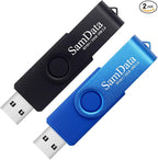 SamData 32GB USB Flash Drives 2 Pack 32GB Thumb Drives Memory Stick Jump Drive by SamData