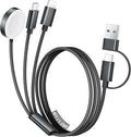 Temdan for Travel Vacation Essentials, 3 in 2 USB C Cable for Apple Watch by Temdan