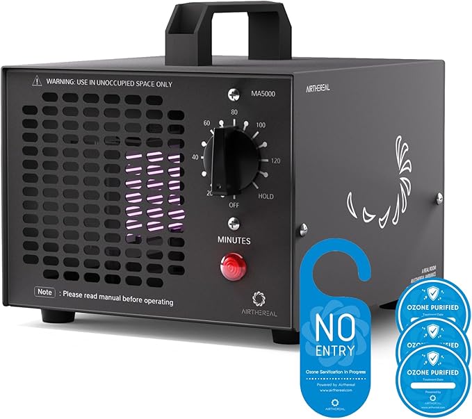 Airthereal MA5000 Commercial Ozone Generator, High Capacity Ozone Machine Odor by Airthereal