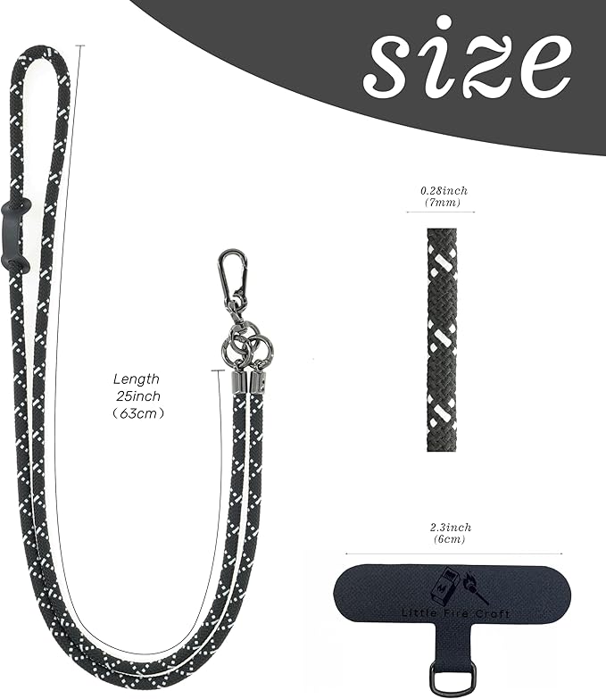 Phone Lanyard Universal Cell Phone Strap Crossbody Strap - Image 2