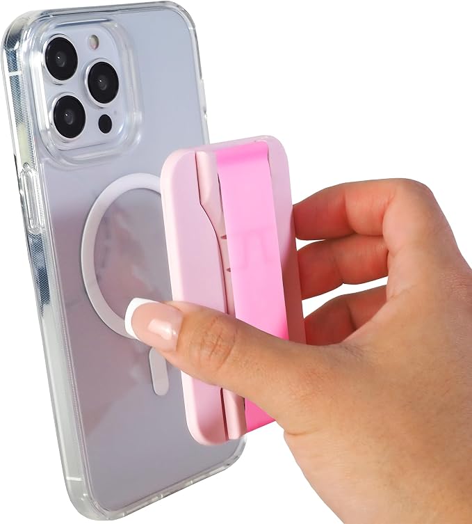 LoveHandle PRO MagSafe Compatible Magnetic Phone Grip w/Kickstand - Image 8