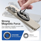 SYNCWIRE Upgraded Magnetic Phone Ring Holder - Image 5