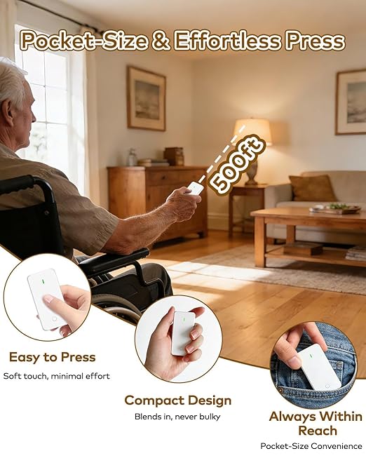 NineLeaf Wireless Remote Outlet Switch, Remote Lamp Switch, On Off Light Plug - Image 4