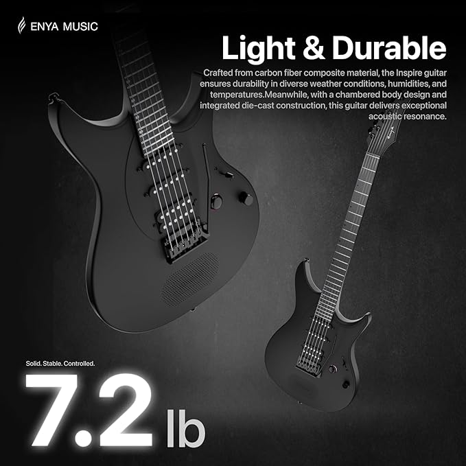 Enya Inspire 39" Smart Electric Guitar - Image 5
